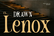 CS Lenox Drawn, a Serif Font by Craft Supply Co. (Thumbnail 1 of 8)