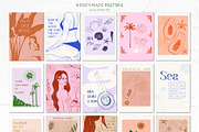 Poster Gallery Bundle, a Decorative Illustration by Mio Buono (Thumbnail 11 of 82)
