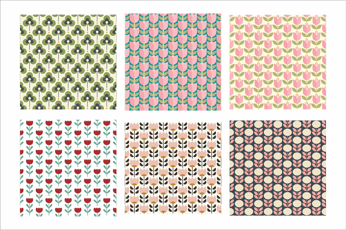Pack of mixed colorful flower, a Pattern Graphic by Brainware Graphic (Photo 9 of 13)