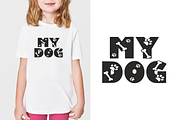 Keep a Dog Fonts - Dog Style Font, a Font by KiddoGlyphs Studio (Thumbnail 4 of 6)