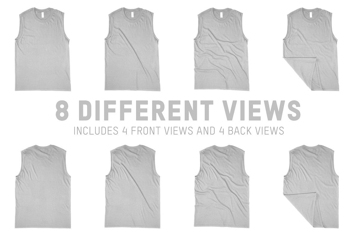 District Made 6300 VIT Muscle Tank, a Shirt Mockup by Pixel Sauce™ (Photo 6 of 7)