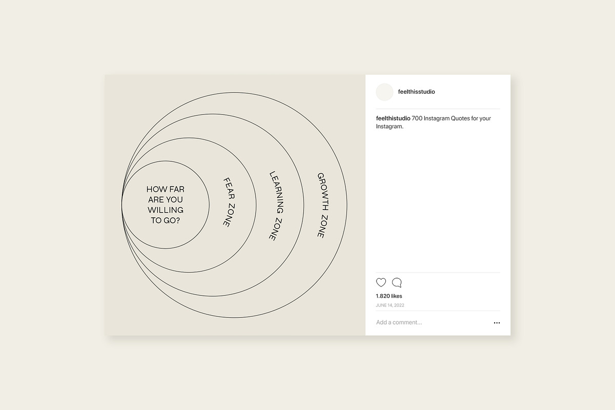700 Bundle Instagram Quotes PS, a Social Media Template by Feel This (Photo 15 of 18)