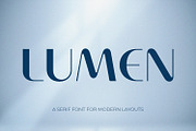 Lumen - High Contrast Serif Font, a Serif Font by OWPictures (Thumbnail 1 of 8)