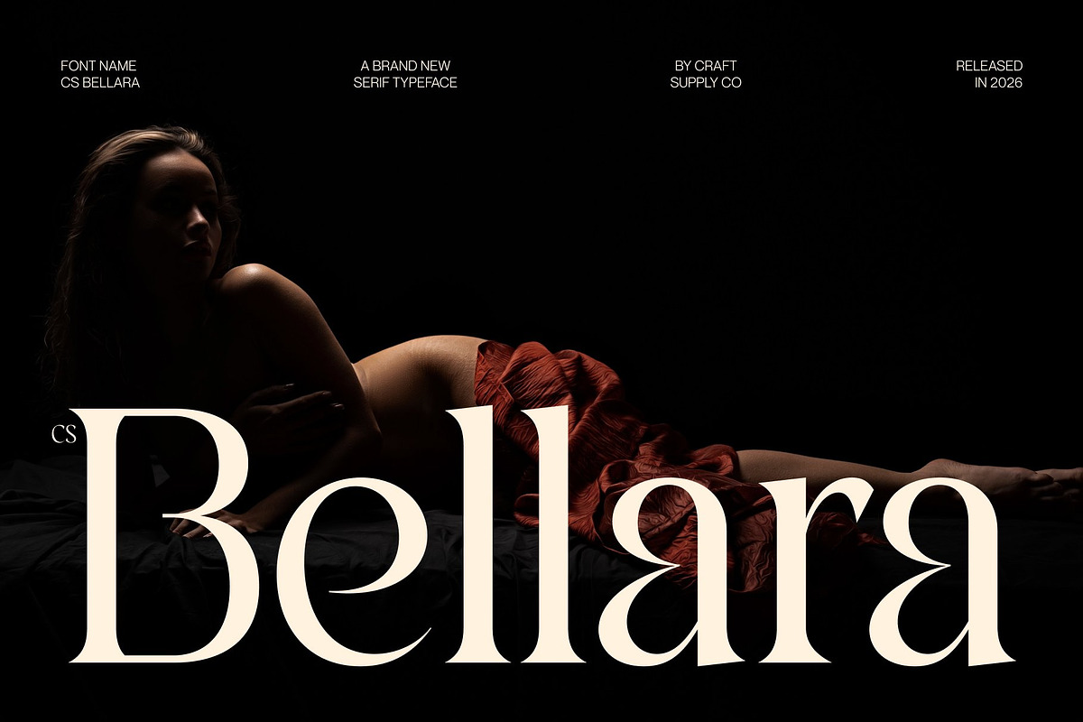 CS Bellara – Modern Serif Font, a Serif Font by Craft Supply Co. (Photo 1 of 8)