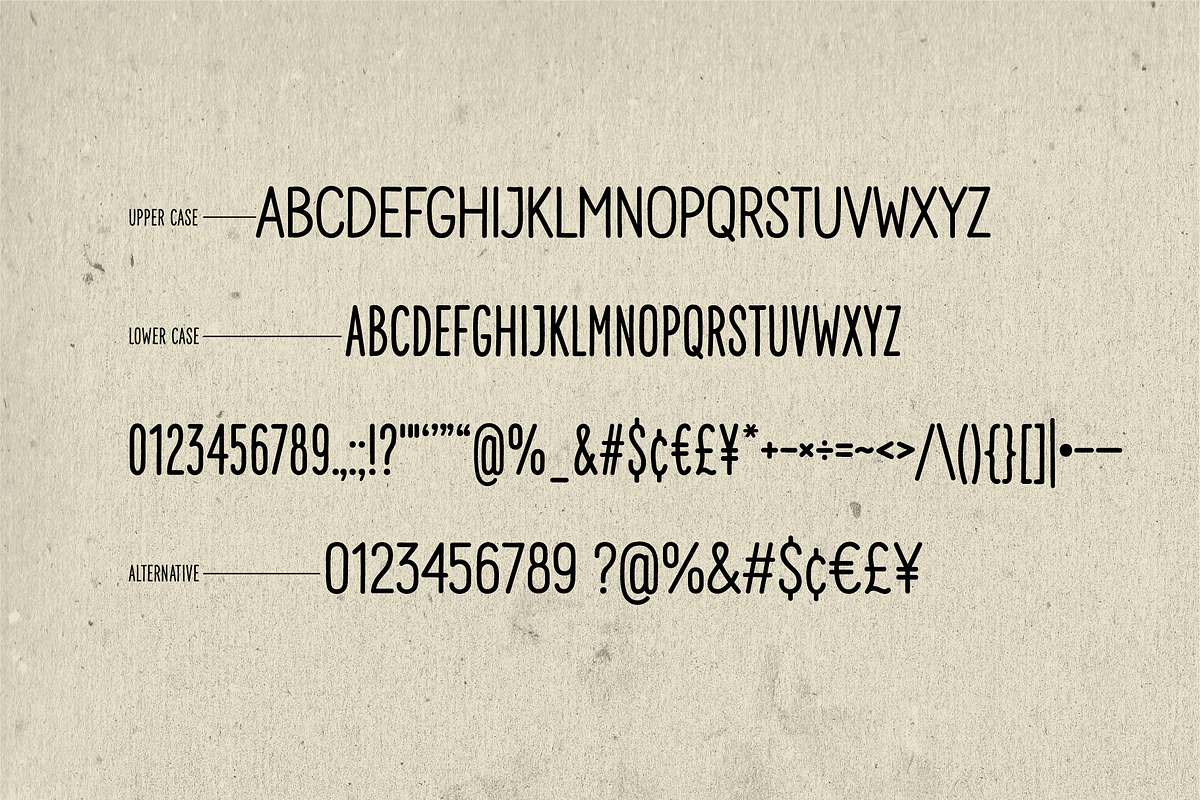 Marcy 02 • Font for creativity, a Font by alekseiderin (Photo 3 of 6)