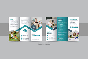 School admission trifold brochure, a Brochure Template by Pavel_design
