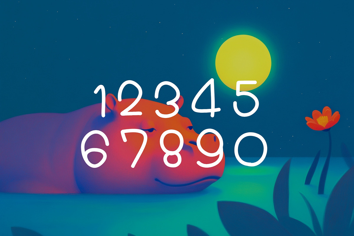 Bunny Snaps - Cute Handwriting Type, a Handwritten Font by HipFonts (Photo 3 of 7)