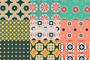 Playful Geometry Seamless Patterns, a Pattern Graphic by Julia Dreams (Thumbnail 5 of 16)