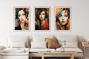 Beauty illustration poster, a Decorative Illustration by DamonYang's shop (Thumbnail 8 of 9)