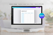Contact List, a Stationery Template by DesignDevisers (Thumbnail 8 of 10)