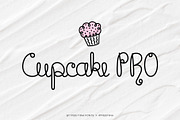 Cupcake PRO Script Font, a Script Font by Miss Tiina (Thumbnail 1 of 3)