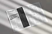 Newspaper Mockup, a Books & Magazine Mockup by WebAndCat (Thumbnail 3 of 13)