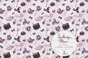 Kawaii Halloween Seamless Patterns, a Pattern Graphic by KaramfilaS (Thumbnail 12 of 32)