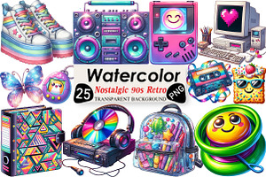 Nostalgic 90s Retro Sublimation, an Illustration by Black Bird Studio