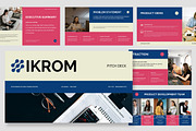 Ikrom : Saas Pitch Powerpoint, a Presentation Template by Punkl Camp (Thumbnail 1 of 11)