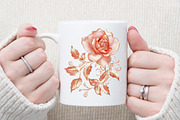 Rose Gold Winter Collection PNG Clip, an Illustration by Sublimation Artist (Thumbnail 5 of 6)