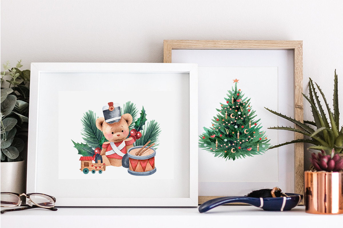 Christmas Nutcracker Watercolor Set, a Decorative Illustration by Art Dari Autumn (Photo 7 of 19)