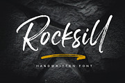 Rocksill, a Script Font by alphArtype (Thumbnail 12 of 12)
