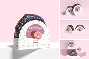 Donut mockup, a Product Mockup by xavier_studio (Thumbnail 1 of 5)
