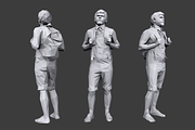 Lowpoly People Casual Pack Volume 10, a Characters & Person 3D Model by Kanistra Studio (Thumbnail 4 of 8)