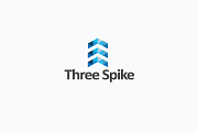 Three Spike Logo, a Branding & Logo Template by legendshop (Thumbnail 1 of 3)
