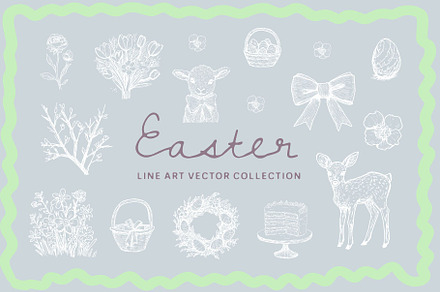 Happy Easter vector clipart