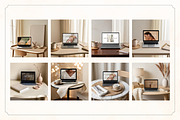52 Minimalist Laptop Canva Mockups, a Mac Mockup by Matisse Studio (Thumbnail 6 of 10)