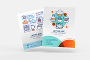 US Letter Size Flyer Mockup, an Advertising Mockup by Illusiongraphic (Thumbnail 6 of 25)