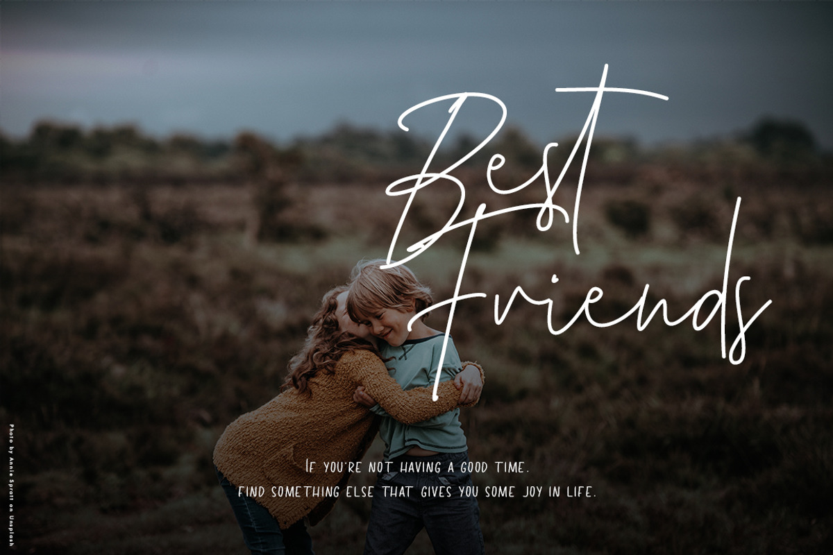 Tiffany Script, a Script Font by Ardyanatypes (Photo 8 of 13)