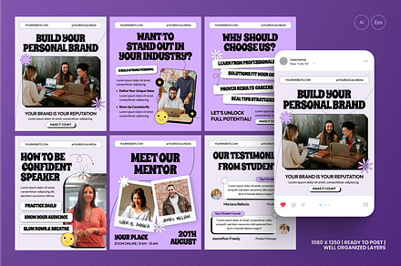 Personal Branding Instagram Post