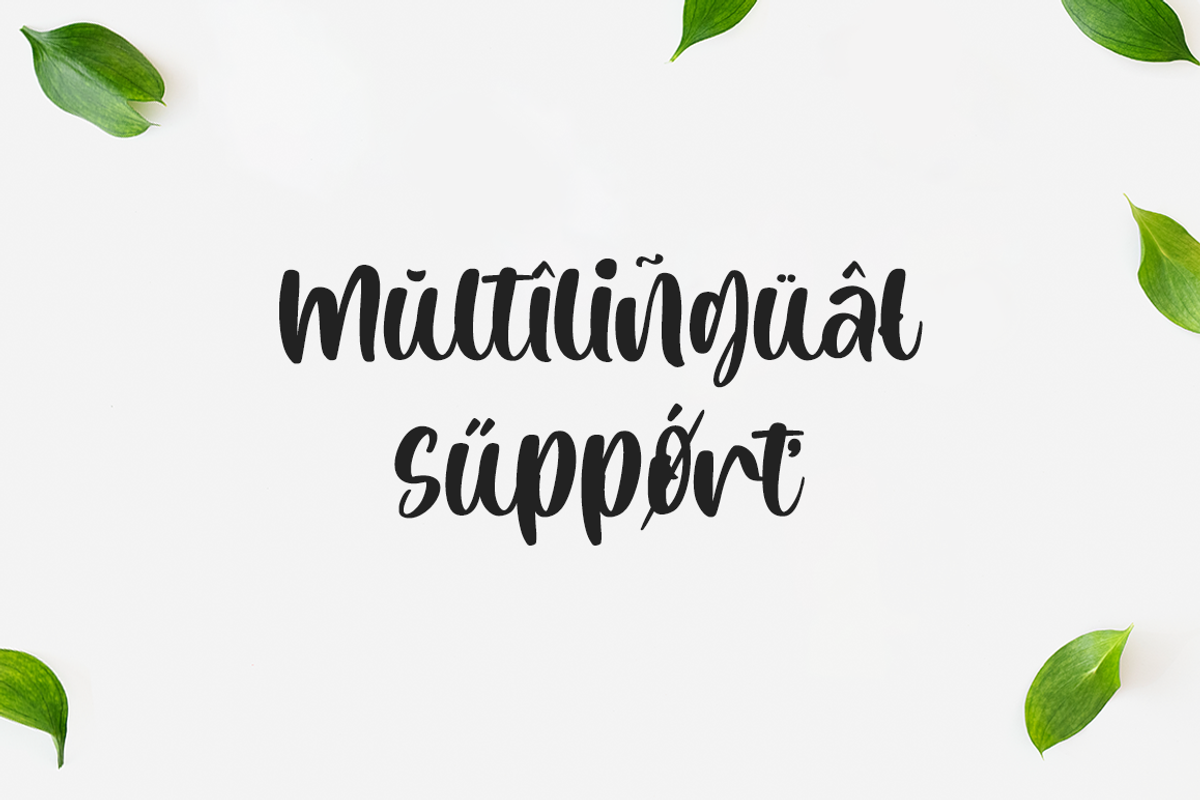 Bottania, a Script Font by RockboyStd (Photo 11 of 12)