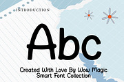 Ribbon Display, a Handwritten Font by Wow Magic (Thumbnail 2 of 3)