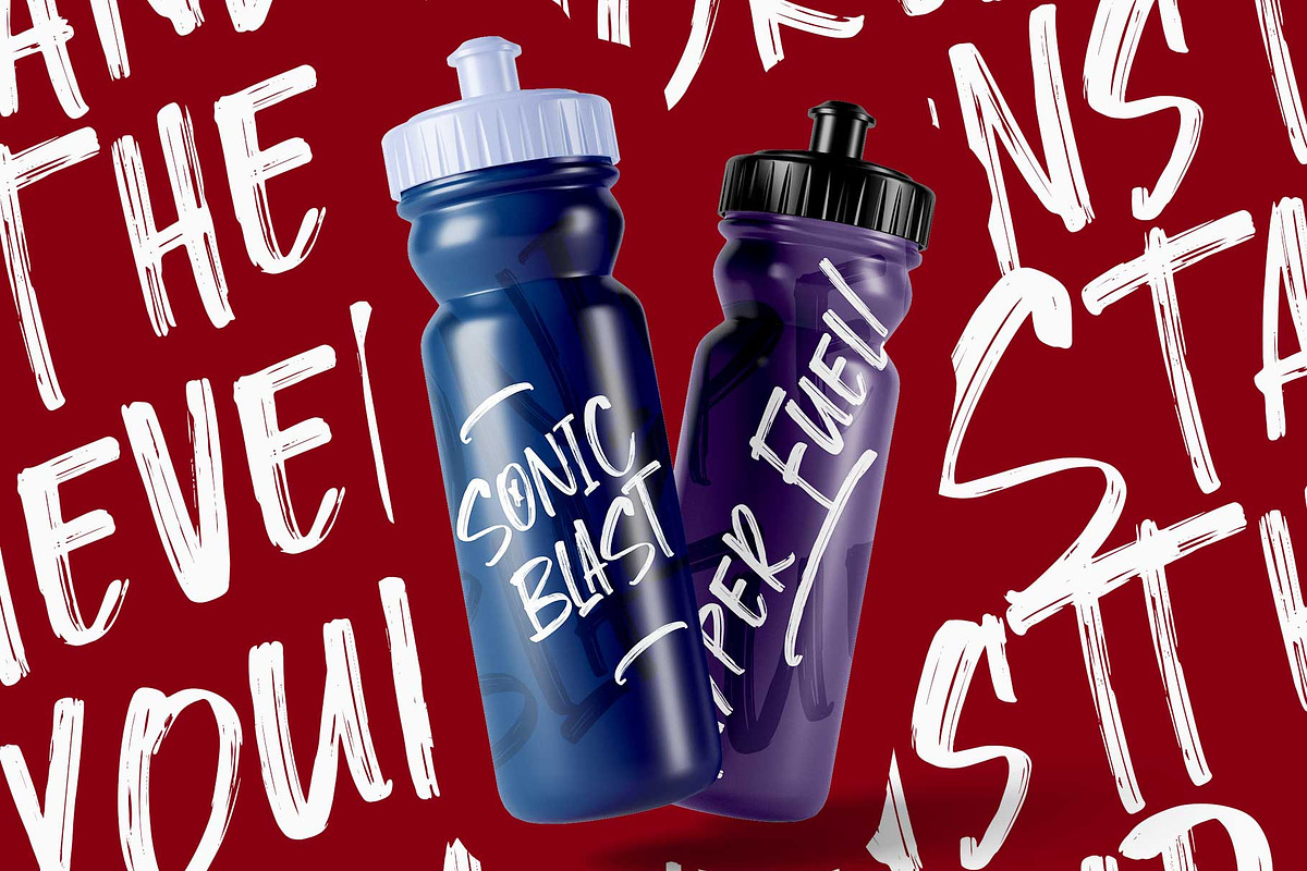 Troughline - Freestyle Brush Font, a Handwritten Font by Arterfak Project (Photo 9 of 13)