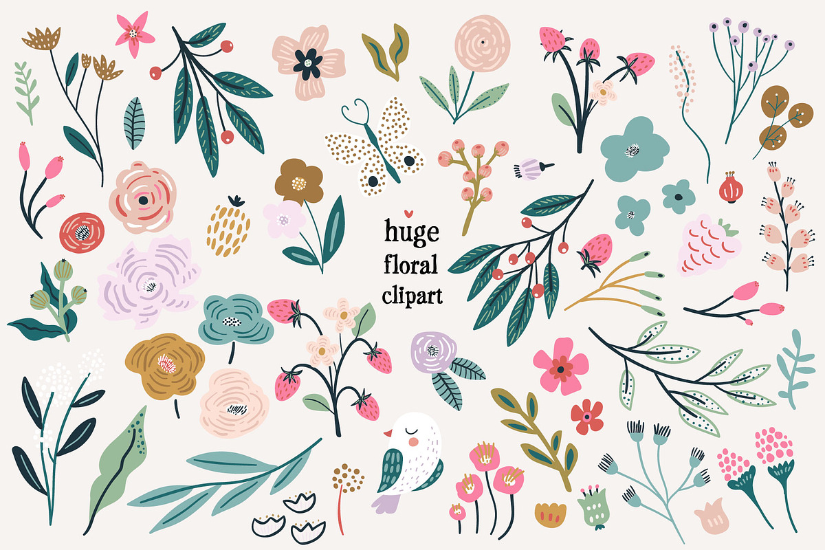 IN THE SUMMER GARDEN floral kit, a Pattern Graphic by solmariart (Photo 10 of 11)