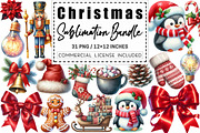 Merry Christmas Sublimation PNG, a Graphic by CitraGraphics (Thumbnail 1 of 4)