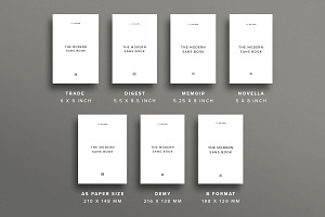 Modern Sans Book Template