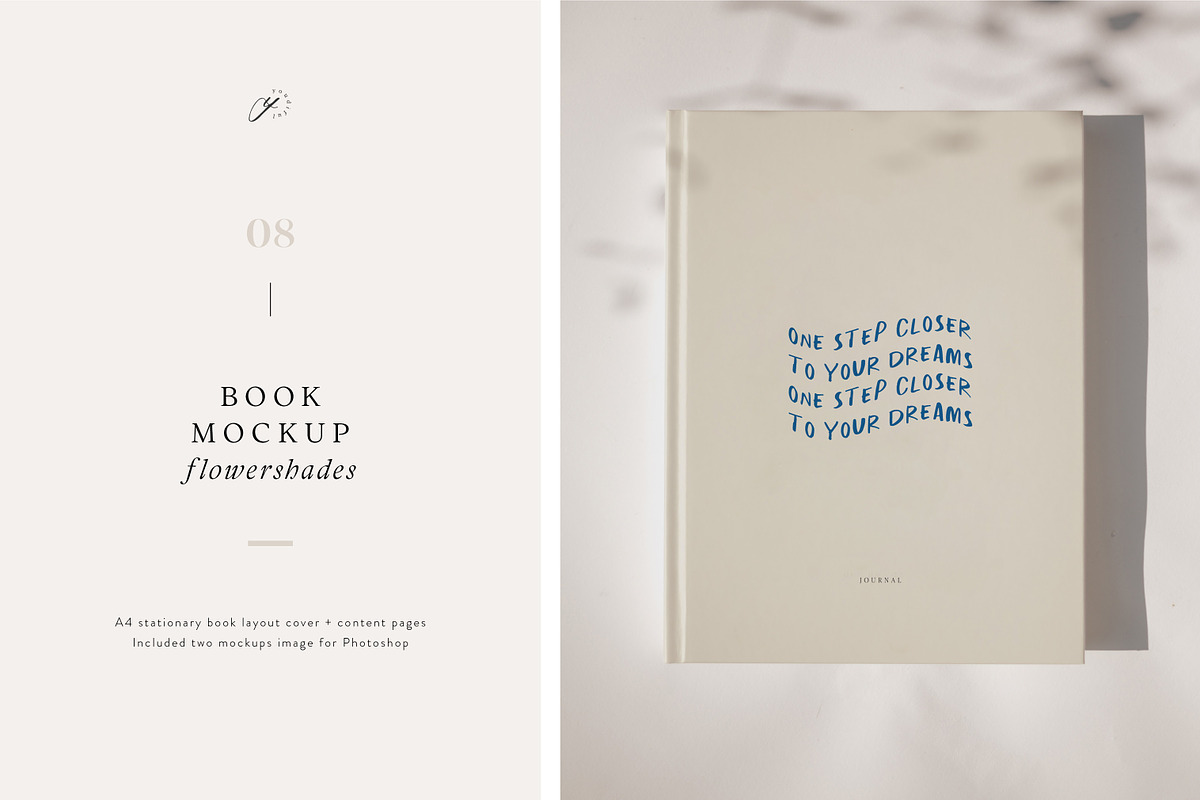 A4 Book Magazin Mockup bundle, a Print Template by youdiful creation (Photo 1 of 2)