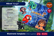 Velcro game. Digital album Jungle, a Brochure Template by MYAFKA (Thumbnail 1 of 11)