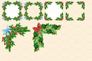Holiday Pony Clipart & Pattern Bundl, an Object Graphic by Amarawolf's Art (Thumbnail 4 of 13)