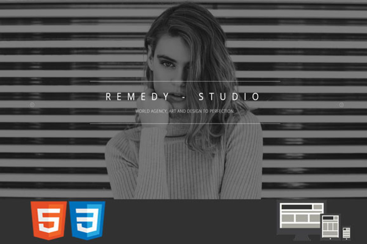Remedy One/Multi Page HTML Template, a HTML Template by earthquake (Photo 2 of 7)