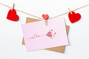 Valentine's day Cards in Minimalism, an Invitation Template by DysenkaArt (Thumbnail 3 of 4)