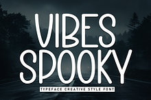 Vibes Spooky | Script Font