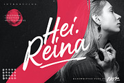 Hei Reina, a Script Font by NUGS (Thumbnail 1 of 6)