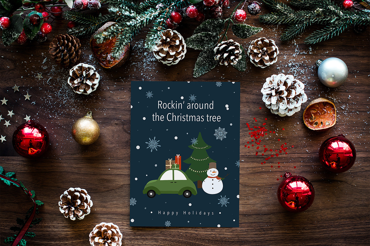 Cozy Christmas. Flat illustrations, a Seasonal Illustration by OZartRoom (Photo 8 of 12)