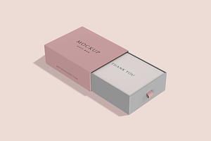 Gift Box Mockup - Size 2