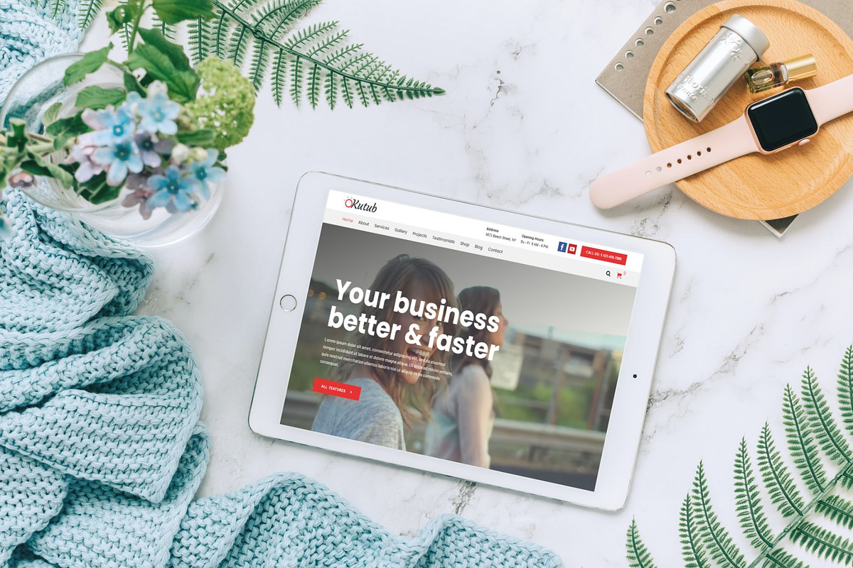 Responsive Multi-Purpose WordPress Theme - Kutub Pro preview 3