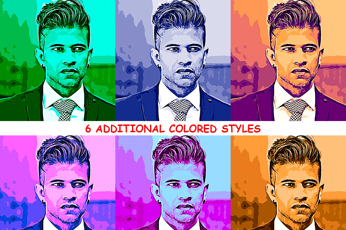 Illustration Photoshop Action, an Action Add-On by Grishka89 (Photo 3 of 10)