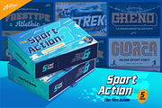 Sport and Action Font Bundle, a Slab Serif Font by Artisan Themes (Thumbnail 1 of 7)