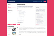 Job Finder, Employment Web App UI, an UI Kit Template by nagaredesignstudio (Thumbnail 5 of 5)
