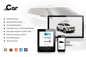 ZT Car Responsive Joomla Template